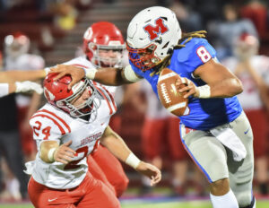 No. 7 Bridgeport powers past No. 12 Morgantown High, 42-7
